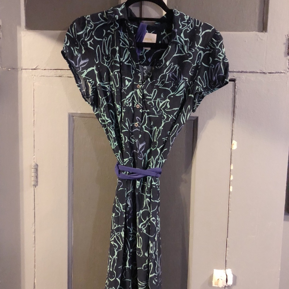 Bunny Anthropologie shift dress